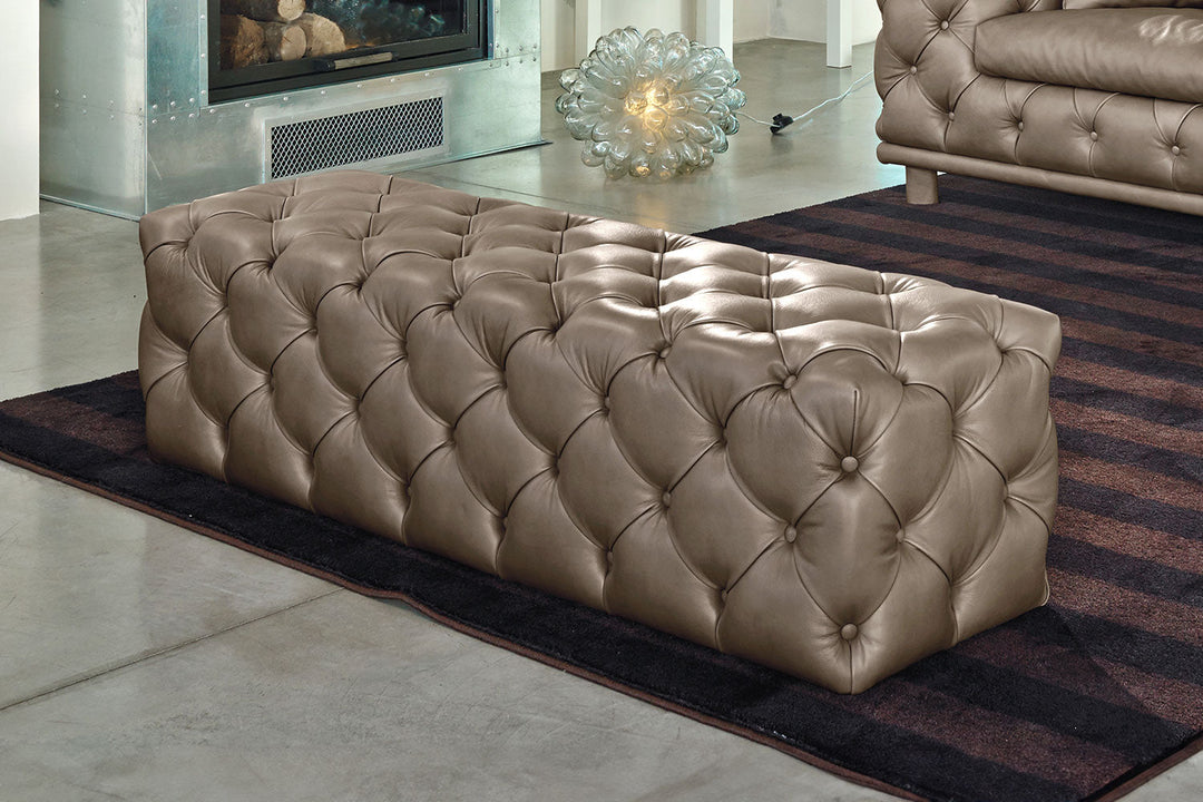 Aston Bench Ottomans + Stools Gamma Arredamenti
