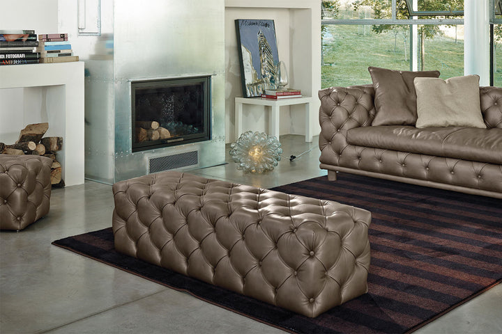 Aston Bench Ottomans + Stools Gamma Arredamenti