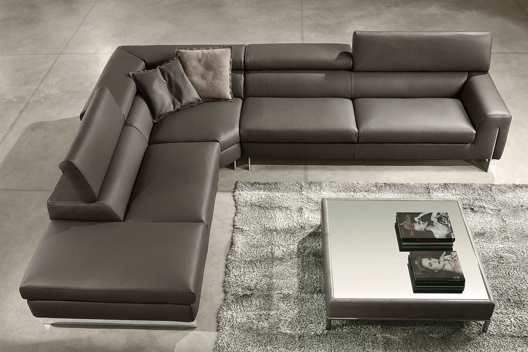 Bellevue Corner Sectional Sofa with Peninsula Sectionals Gamma Arredamenti