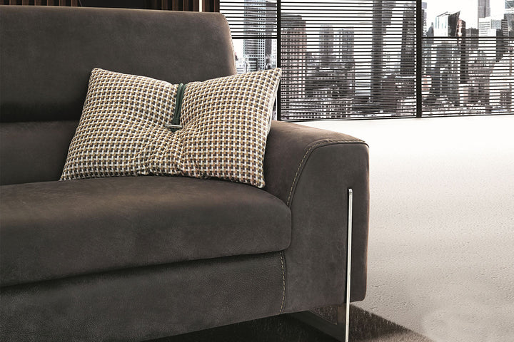 Bellevue Corner Sectional Sofa with Peninsula Sectionals Gamma Arredamenti