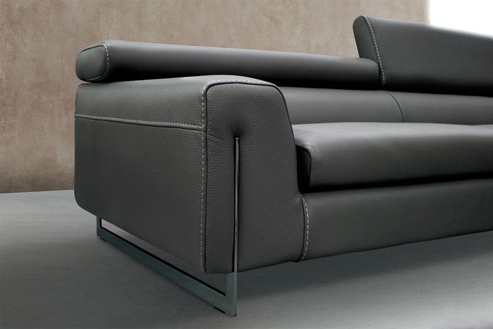 Bellevue Sectional Sofa with Chaise Sectionals Gamma Arredamenti