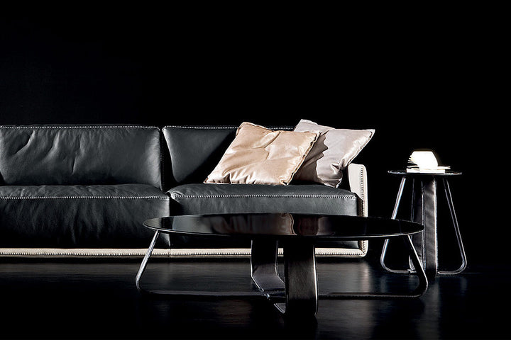 Border Corner Sectional Sofa with Shelf Sectionals Gamma Arredamenti