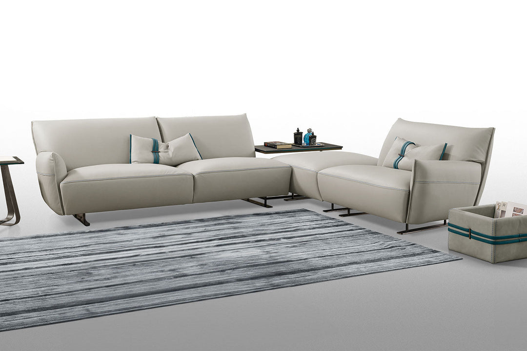 Cocoon Sectional with Open Corner Sectionals Gamma Arredamenti