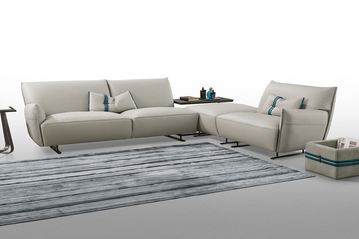 Cocoon Sectional with Open Corner Sectionals Gamma Arredamenti