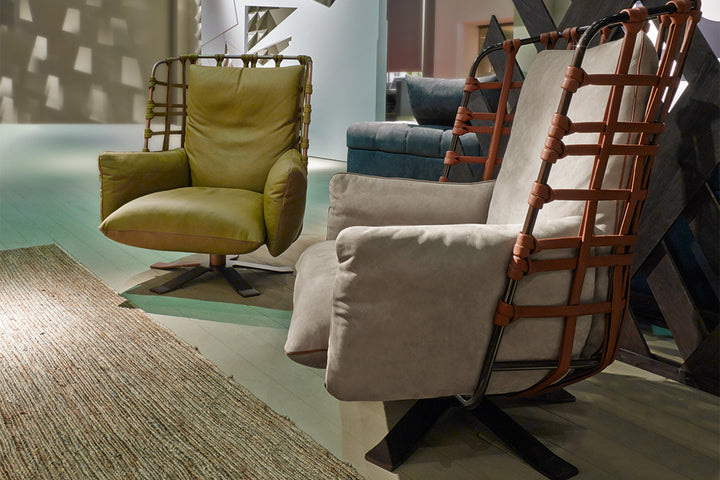 Cocoon Swivel Armchair Chairs Gamma Arredamenti