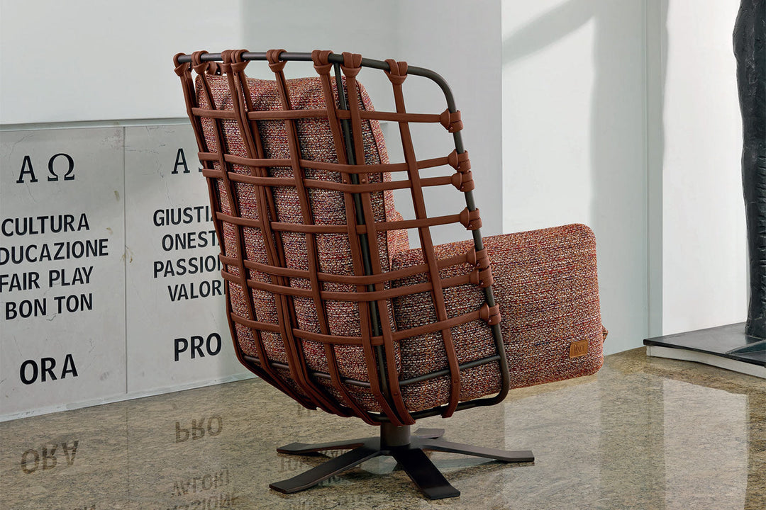 Cocoon Swivel Armchair Chairs Gamma Arredamenti