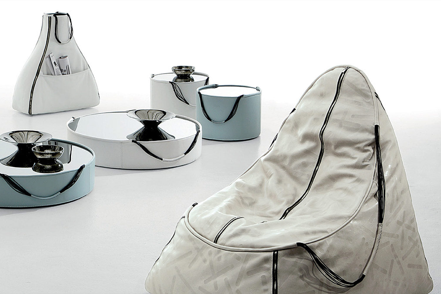 Gamma Arredamenti Drums Coffee Table - Thumbnail 5