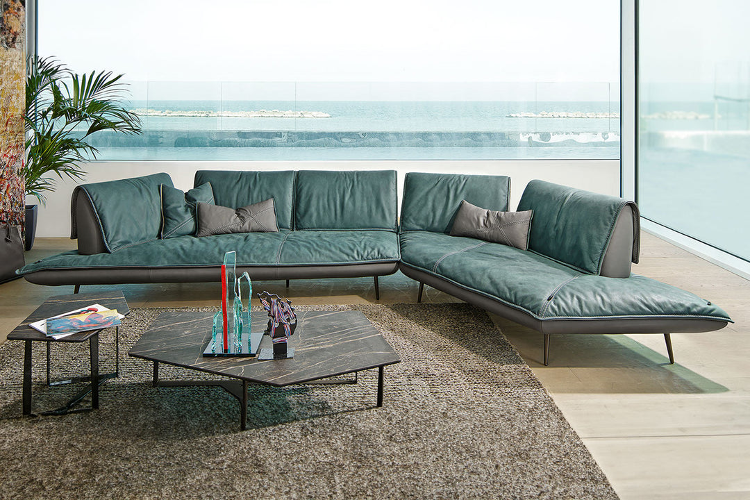 Escape Angled Sectional Sofa Sectionals Gamma Arredamenti