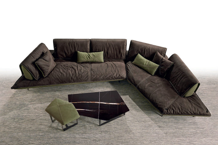 Escape Angled Sectional Sofa Sectionals Gamma Arredamenti