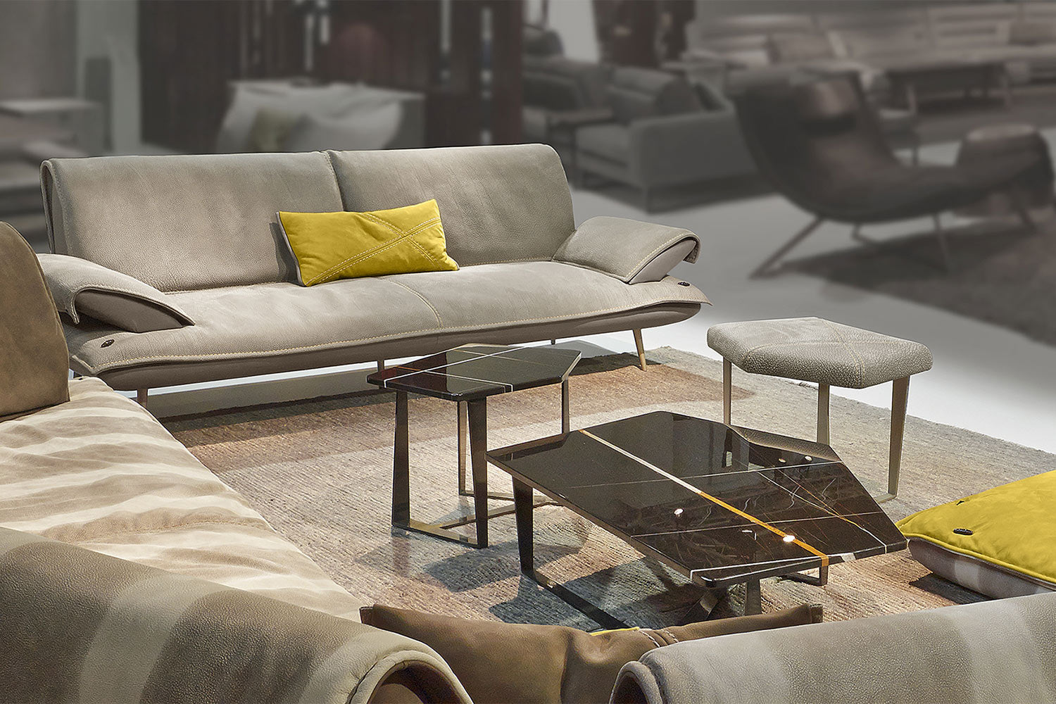 Gamma Arredamenti Escape Sofa - Thumbnail 3