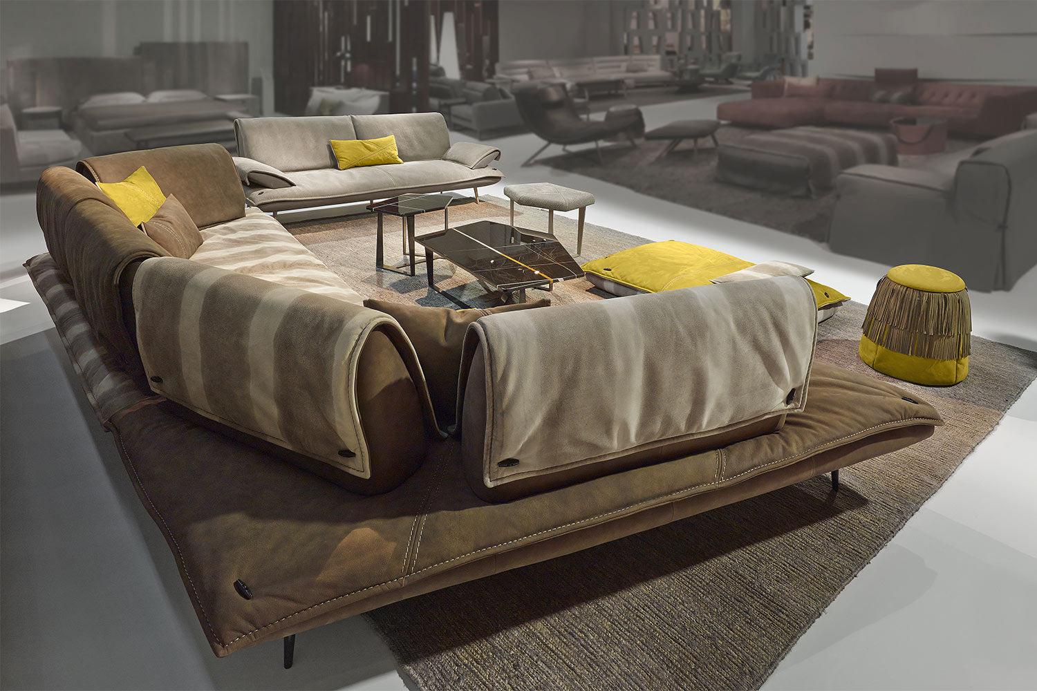Gamma Arredamenti Escape Sofa - Thumbnail 4
