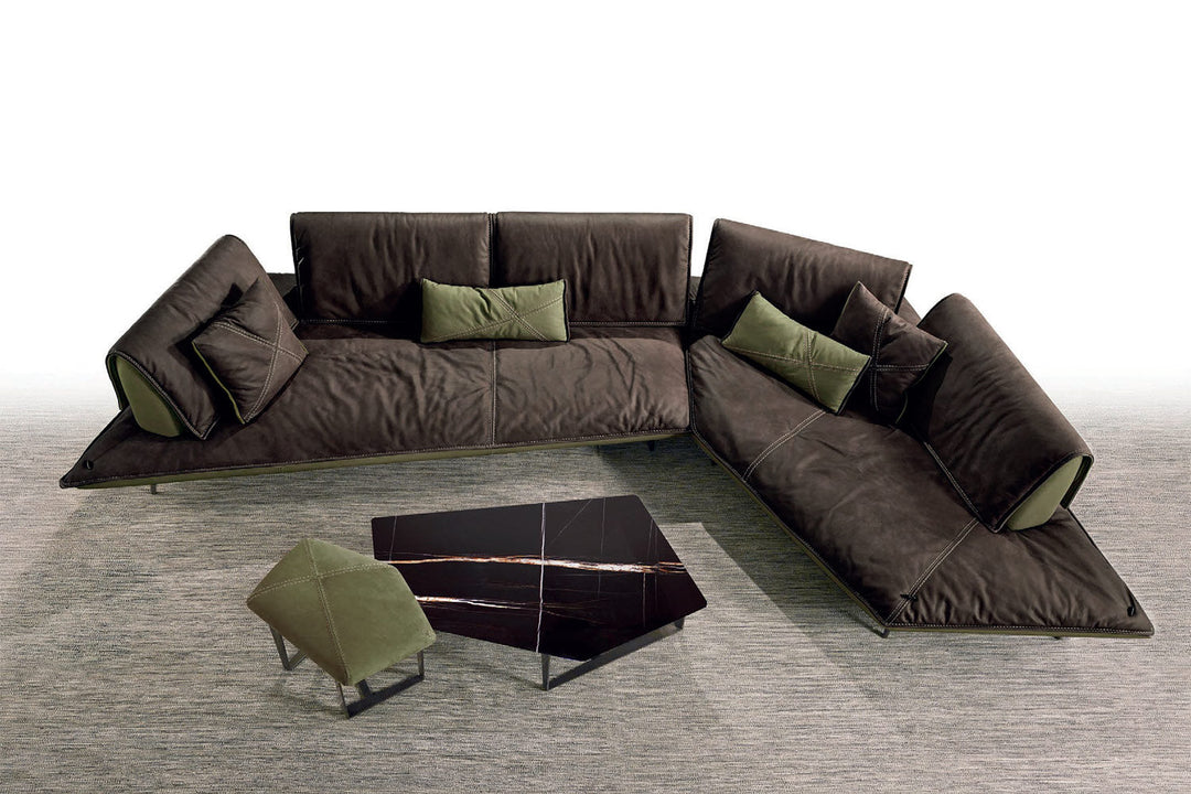 Escape Footstool Poufs + Stools Gamma Arredamenti