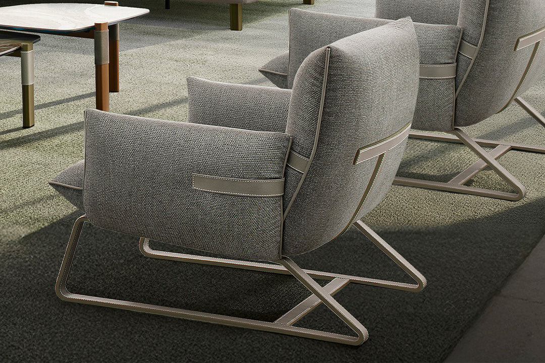 Fifty Armchair Quickship Chairs Gamma Arredamenti