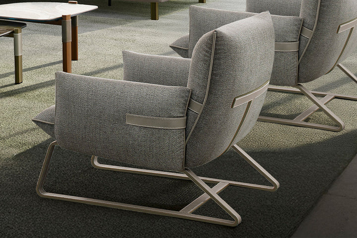 Fifty Armchair Quickship Chairs Gamma Arredamenti