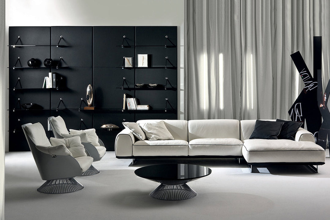 Gloss Swivel Armchair Chairs Gamma Arredamenti
