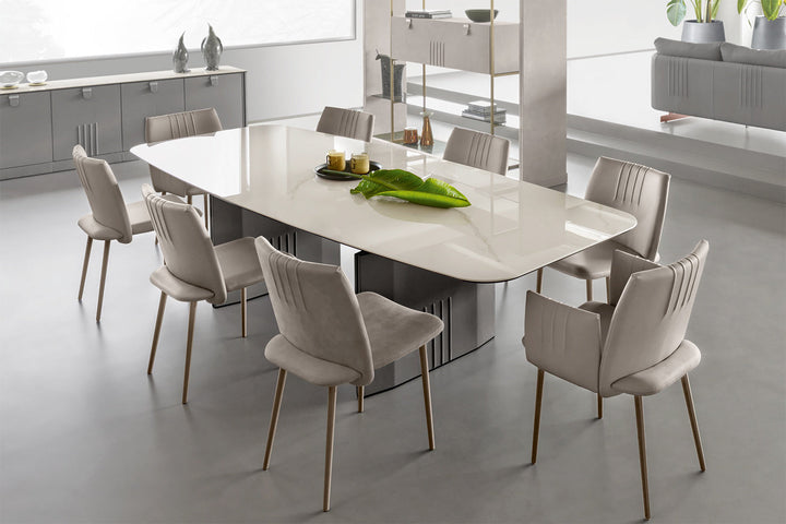 GMM Philly Barrel Dining Table Dining Tables Gamma Arredamenti