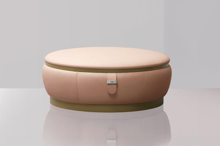GMM Philly Circular Ottoman Ottomans + Stools Gamma Arredamenti