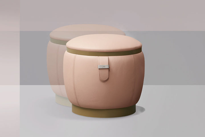 GMM Philly Circular Ottoman Ottomans + Stools Gamma Arredamenti