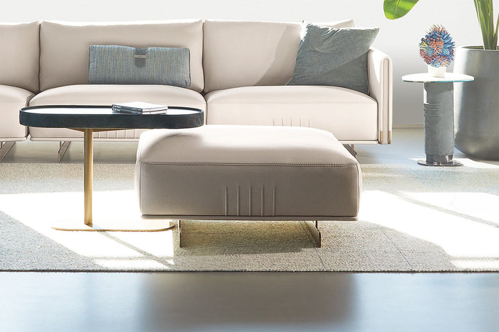 GMM Philly Rectangular Ottoman Ottomans + Stools Gamma Arredamenti