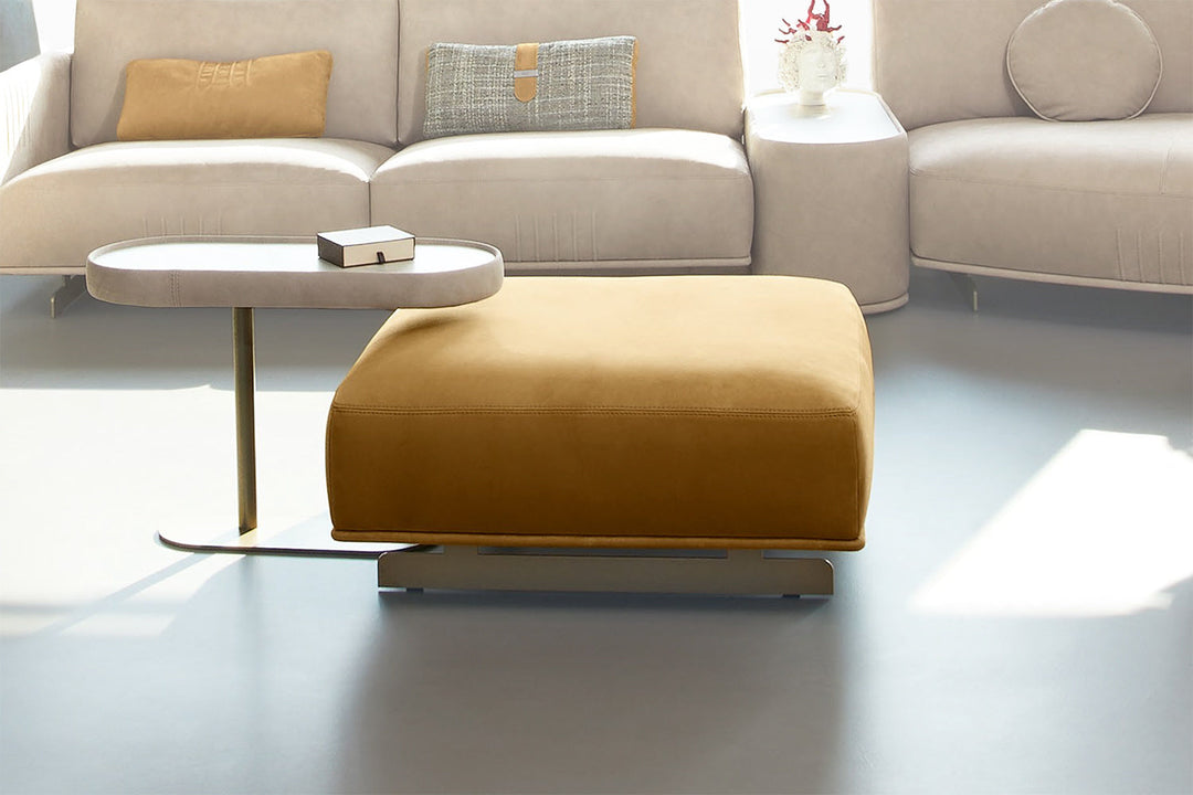 GMM Philly Rectangular Ottoman Ottomans + Stools Gamma Arredamenti