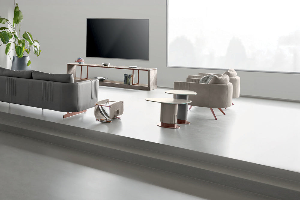 GMM Philly Shaped End Table End Tables Gamma Arredamenti