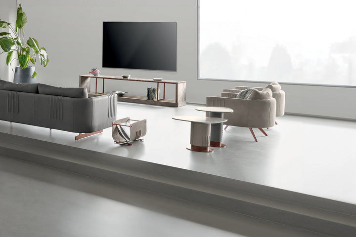 GMM Philly Shaped End Table End Tables Gamma Arredamenti