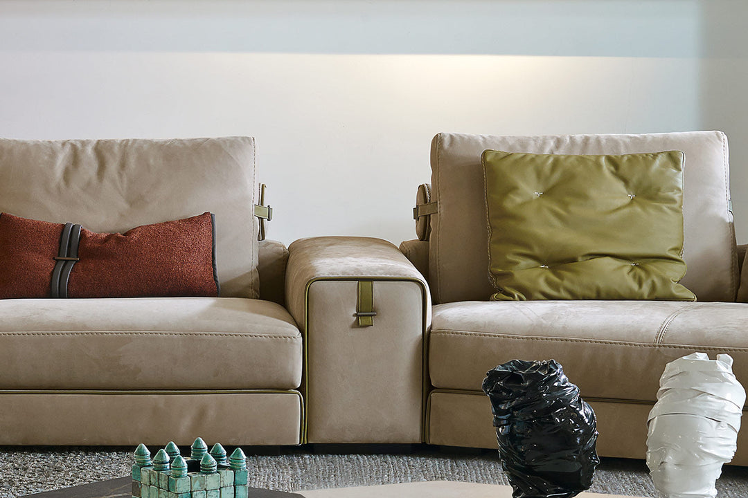 Gregory Angled Sectional Sofa Sectionals Gamma Arredamenti