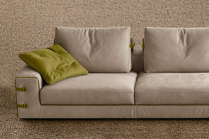 Gregory XL Sectional Sofa with Peninsula Sectionals Gamma Arredamenti