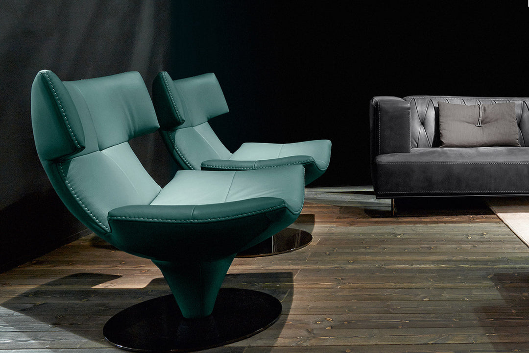 Harley Swivel Armchair Chairs Gamma Arredamenti