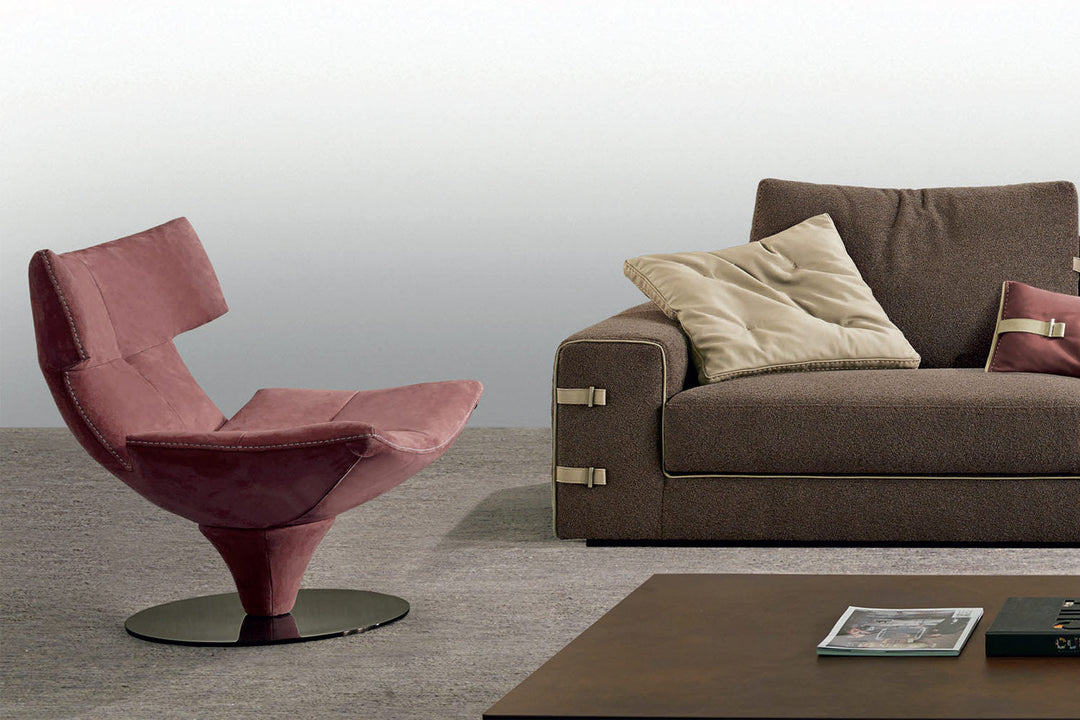 Harley Swivel Armchair Chairs Gamma Arredamenti