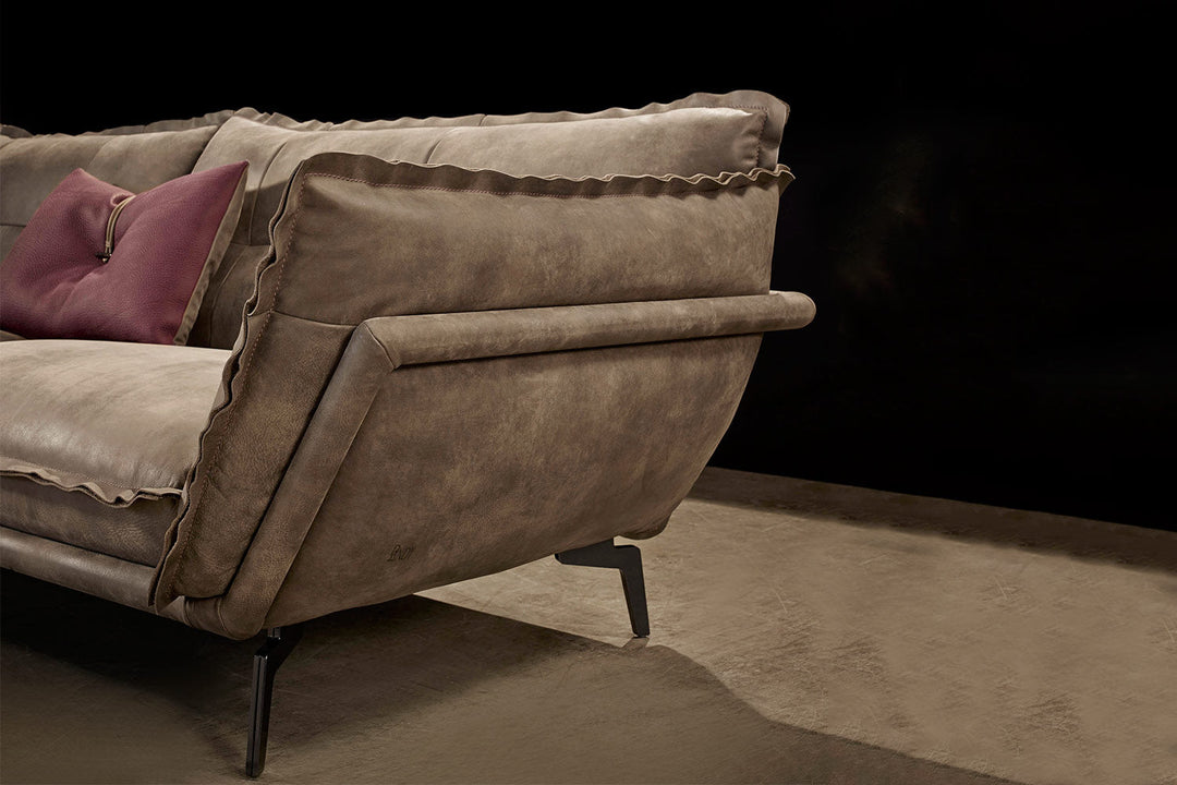 Hollywood Sectional Sofa with Chaise Sectionals Gamma Arredamenti