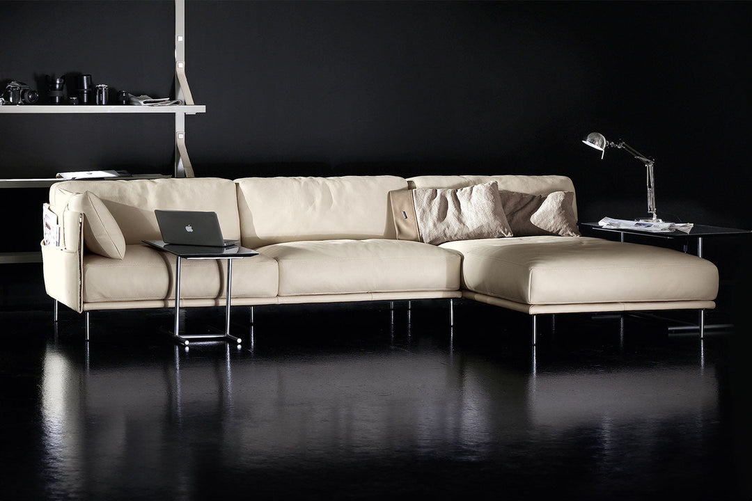 Jack Sectional Sofa with Chaise Sectionals Gamma Arredamenti