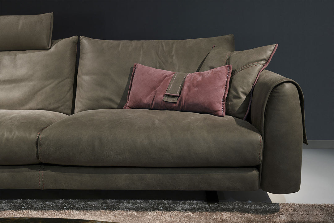 Karl Angled Sectional Sofa Sectionals Gamma Arredamenti