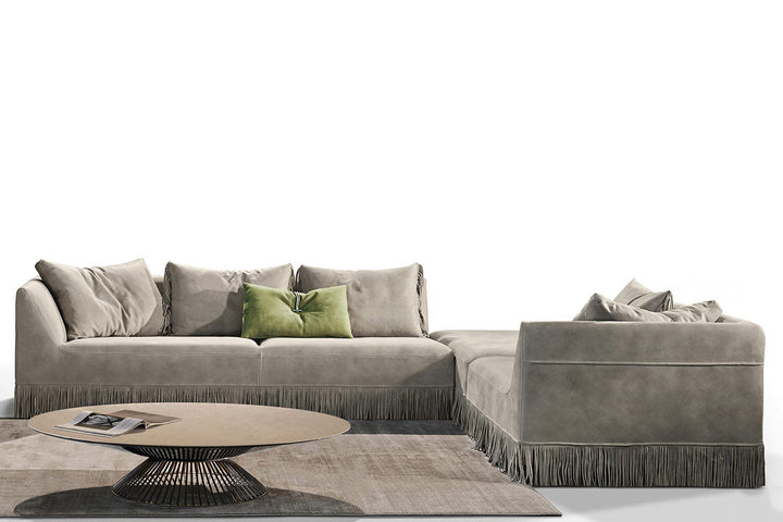 Marilyn Corner Sectional Sofa with Peninsula Sectionals Gamma Arredamenti