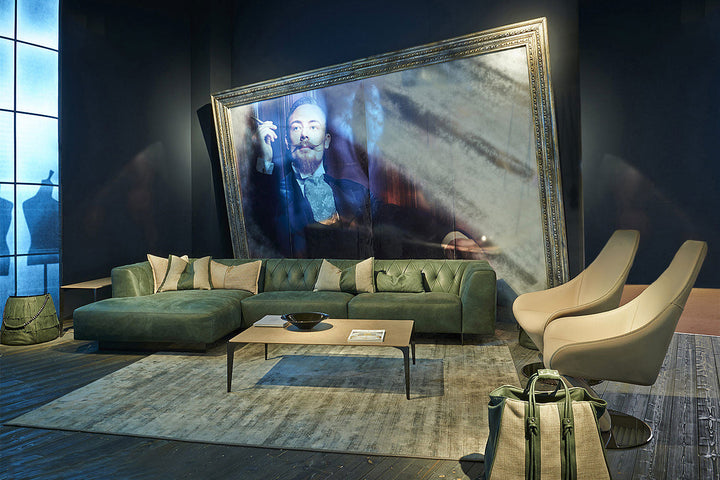 Marlon Sectional Sofa with Chaise Sectionals Gamma Arredamenti