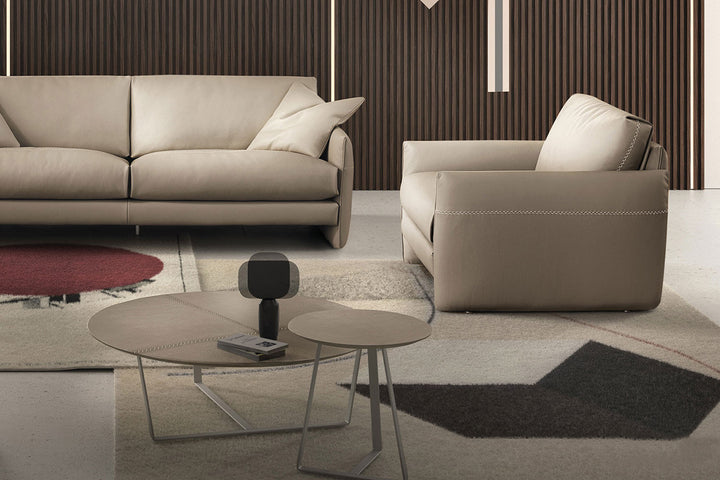 Mood Corner Sectional Sofa with Peninsula Sectionals Gamma Arredamenti