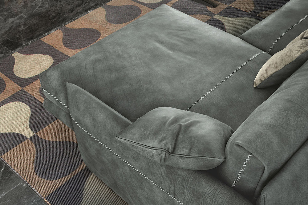 Mood Sectional Sofa with Chaise Sectionals Gamma Arredamenti