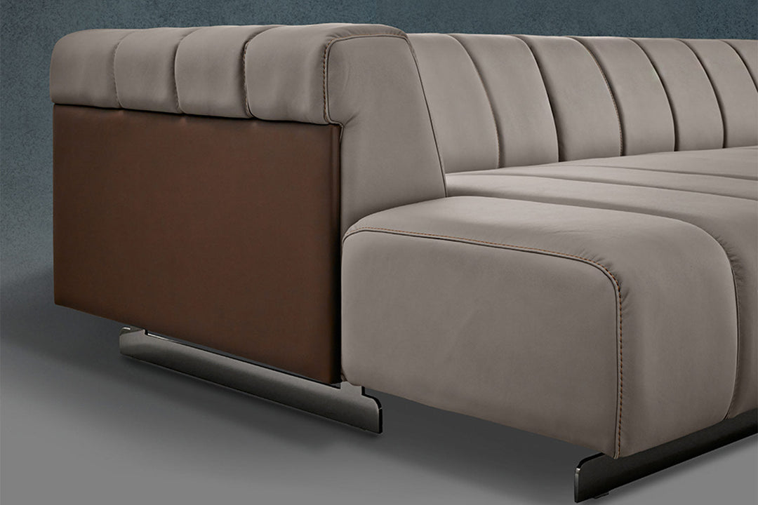 Nautilus Sectional Sofa with Chaise Sectionals Gamma Arredamenti