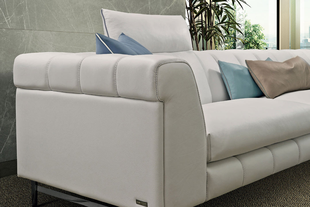 Nautilus Sectional Sofa with Chaise Sectionals Gamma Arredamenti