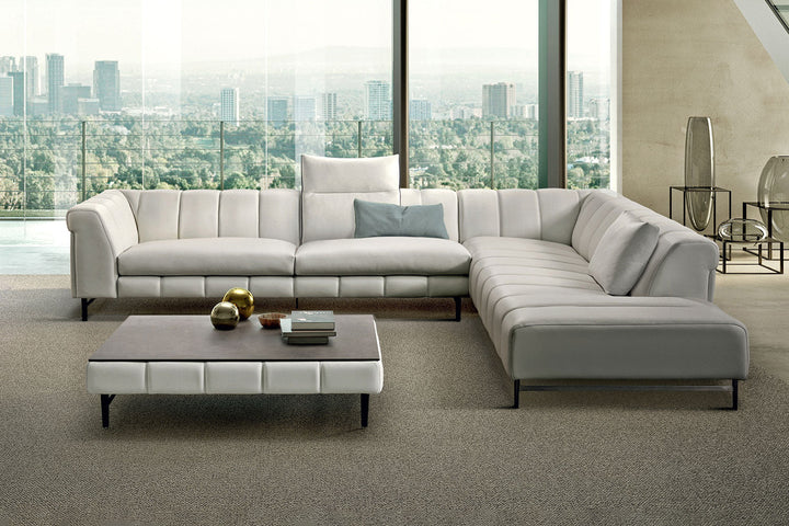 Nautilus Sectional Sofa with Peninsula Sectionals Gamma Arredamenti