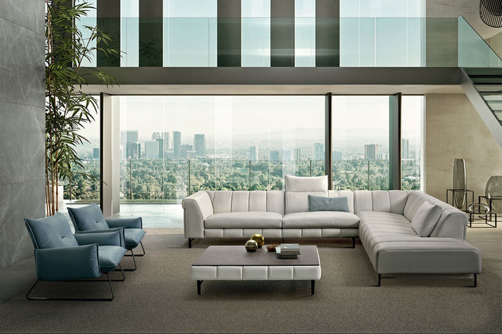 Nautilus Sectional Sofa with Peninsula Sectionals Gamma Arredamenti