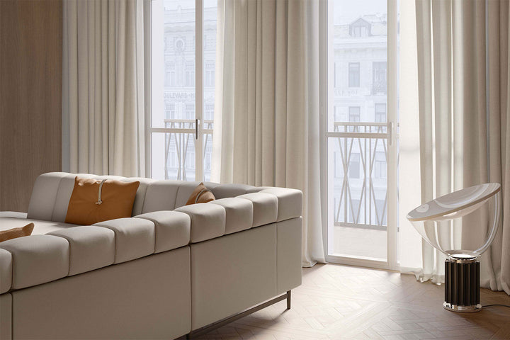 Nautilus Sectional Sofa with Peninsula Sectionals Gamma Arredamenti