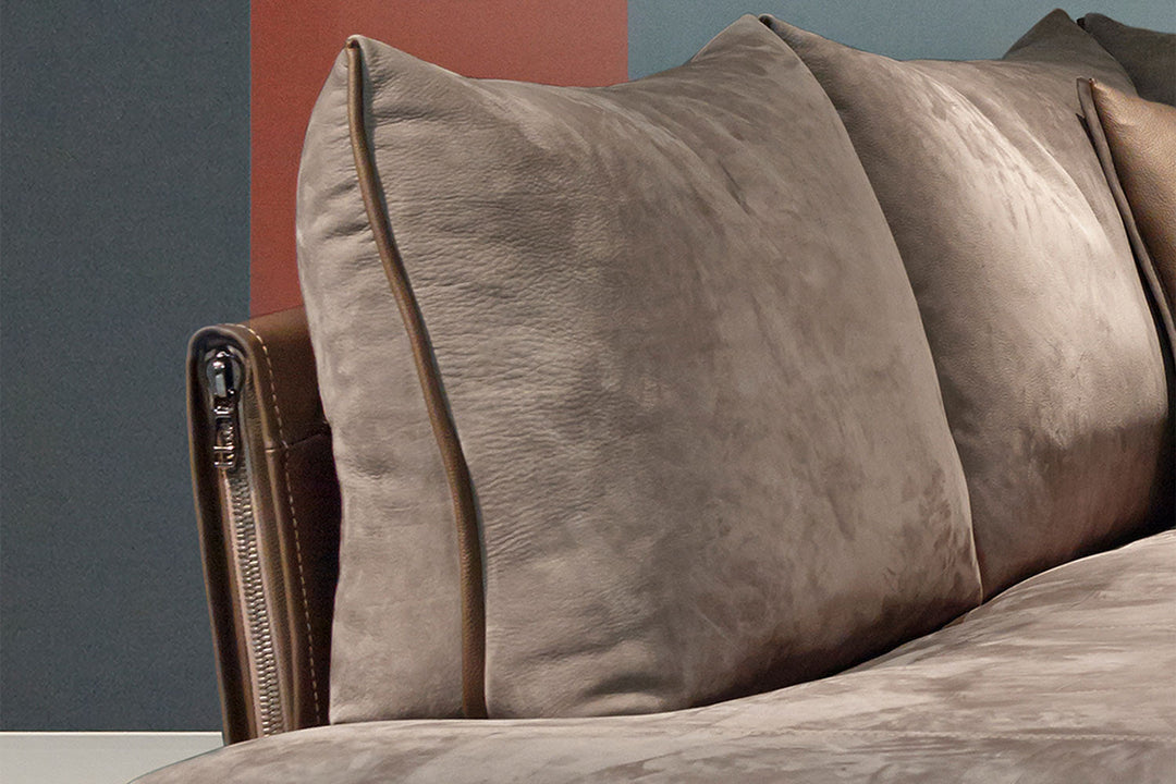 New York Corner Sectional Sofa with Peninsula Sectionals Gamma Arredamenti