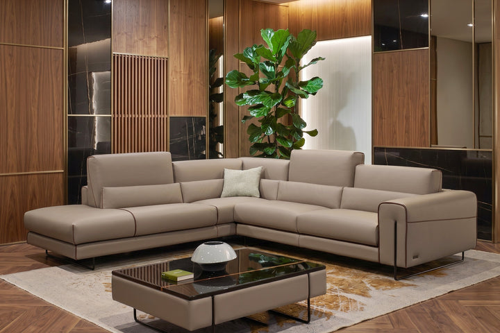 Newport Sectional Sofa With Peninsula Sectionals Gamma Arredamenti