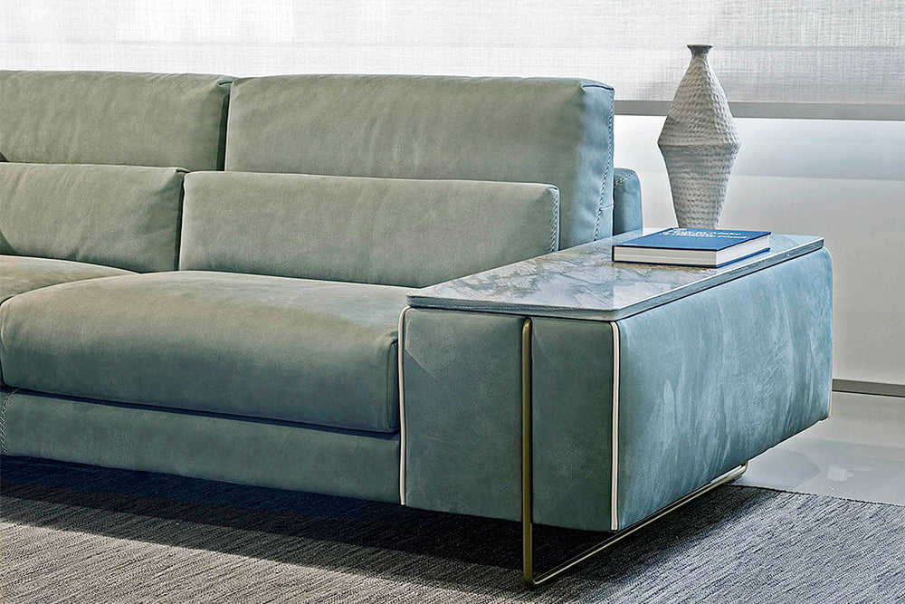 Newport Sofa With End Table Sofas Gamma Arredamenti