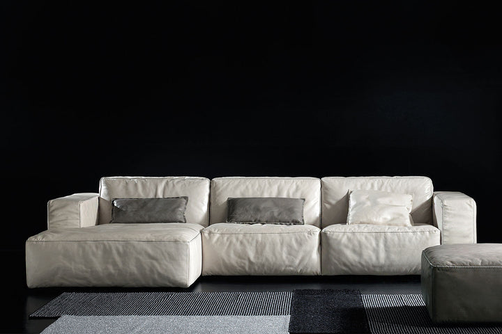 Oxer Sectional Sofa with Chaise Sectionals Gamma Arredamenti