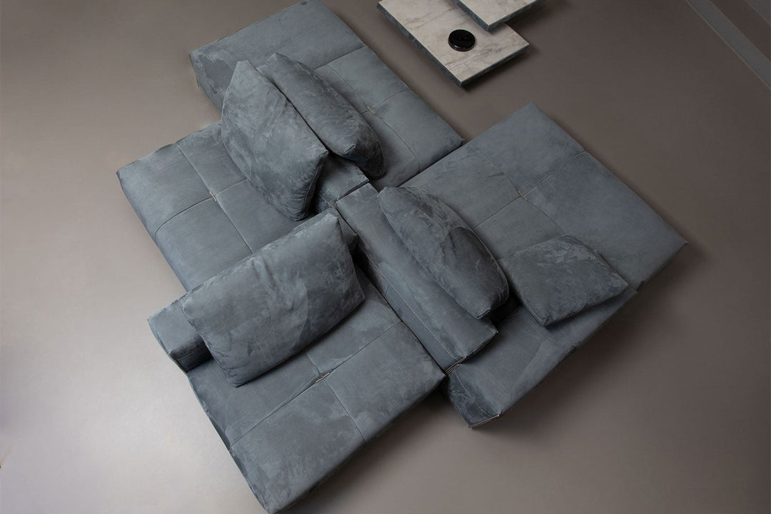 Puzzle Double Sided Sectional Sectionals Gamma Arredamenti