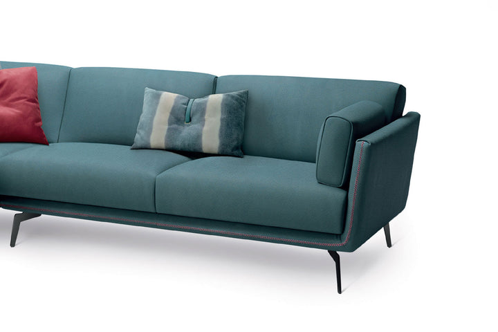 Ralph Corner Sectional Sofa with Peninsula Sectionals Gamma Arredamenti