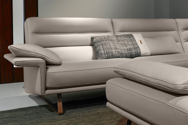 Renegade Angled Sectional Sofa with Peninsula Sectionals Gamma Arredamenti