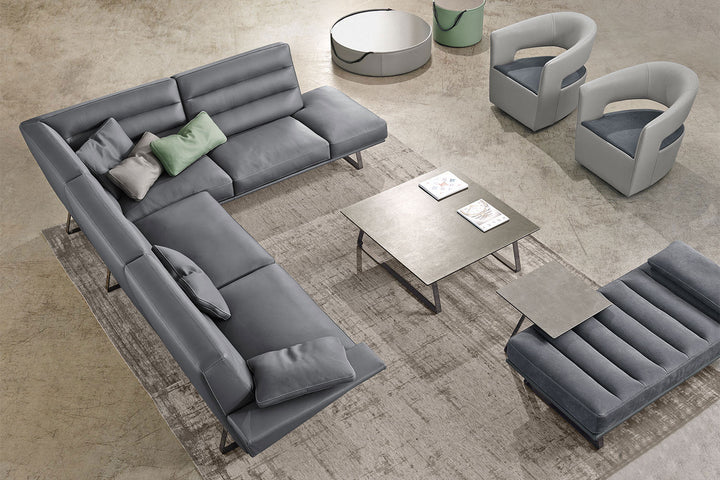 Renegade Corner Sectional Sofa with Peninsula Sectionals Gamma Arredamenti